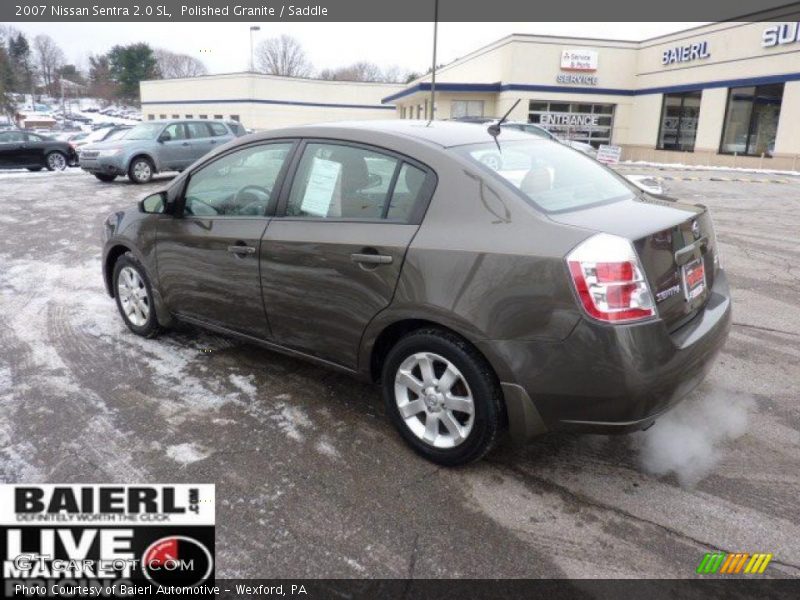 Polished Granite / Saddle 2007 Nissan Sentra 2.0 SL