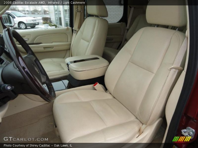 Infrared / Light Cashmere 2008 Cadillac Escalade AWD