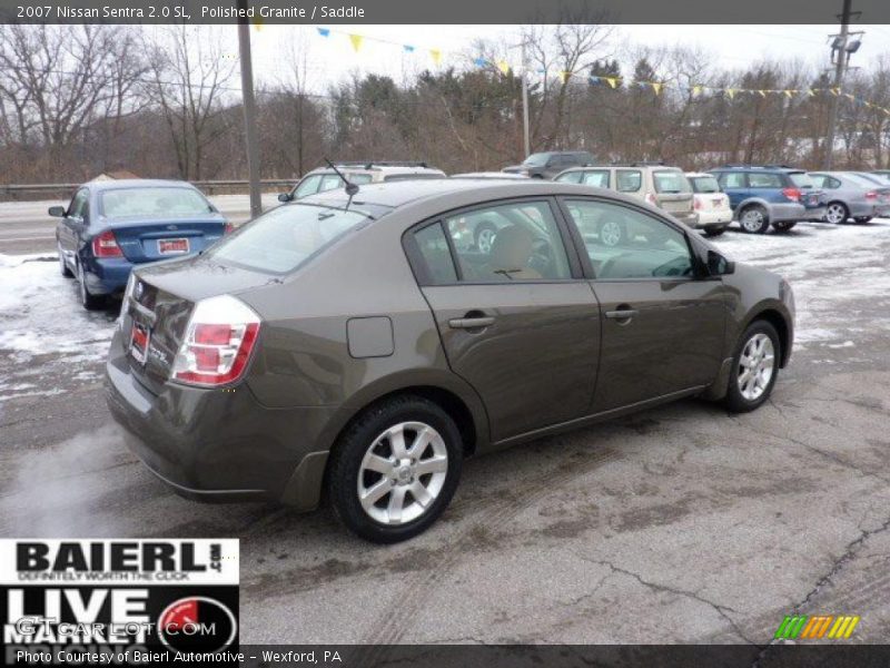Polished Granite / Saddle 2007 Nissan Sentra 2.0 SL