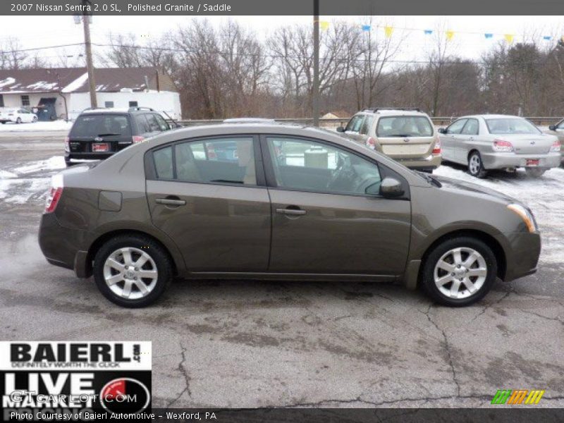 Polished Granite / Saddle 2007 Nissan Sentra 2.0 SL