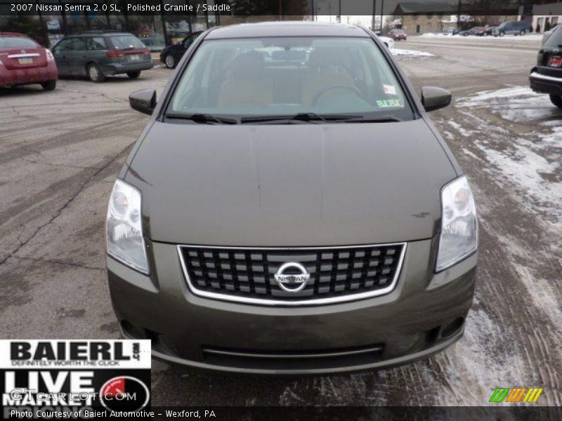 Polished Granite / Saddle 2007 Nissan Sentra 2.0 SL