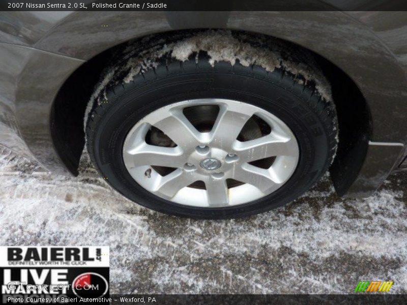 Polished Granite / Saddle 2007 Nissan Sentra 2.0 SL
