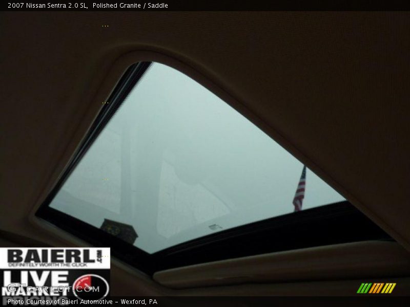 Polished Granite / Saddle 2007 Nissan Sentra 2.0 SL