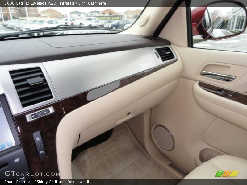 Infrared / Light Cashmere 2008 Cadillac Escalade AWD