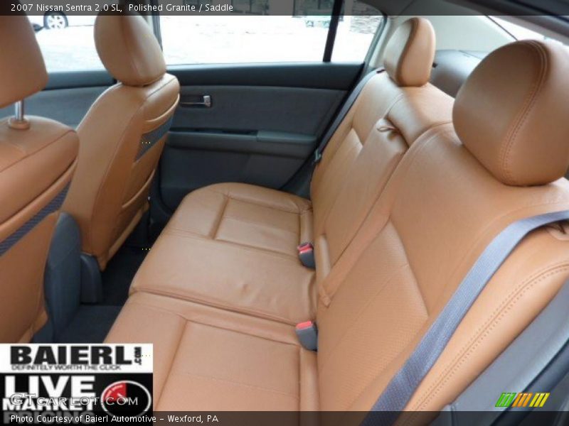 Polished Granite / Saddle 2007 Nissan Sentra 2.0 SL