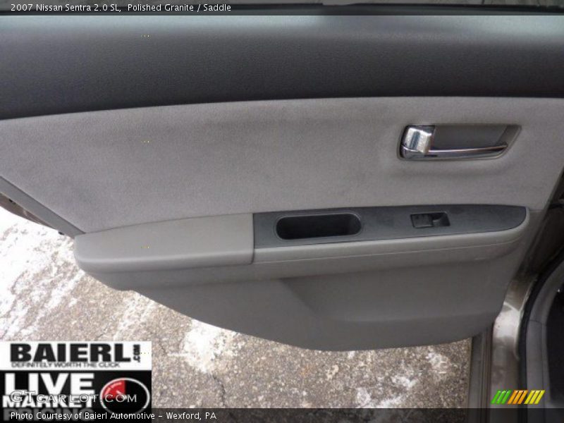 Polished Granite / Saddle 2007 Nissan Sentra 2.0 SL