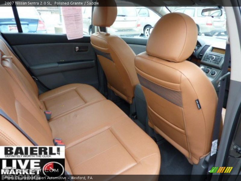 Polished Granite / Saddle 2007 Nissan Sentra 2.0 SL