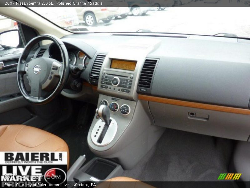 Polished Granite / Saddle 2007 Nissan Sentra 2.0 SL