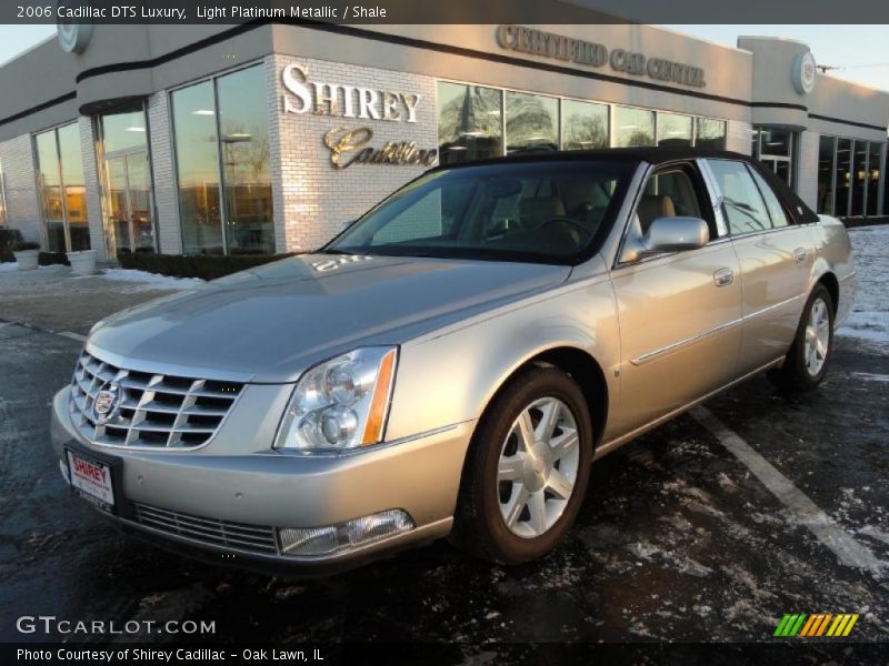 Light Platinum Metallic / Shale 2006 Cadillac DTS Luxury
