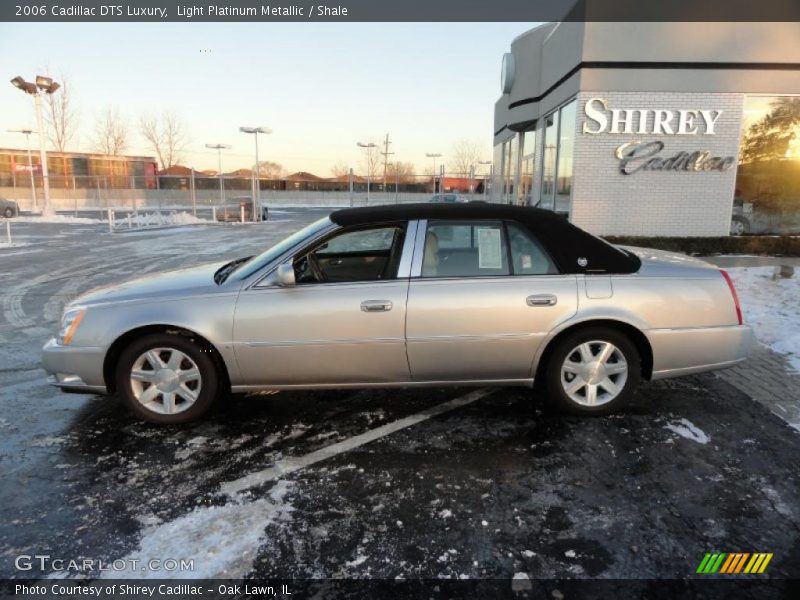 Light Platinum Metallic / Shale 2006 Cadillac DTS Luxury