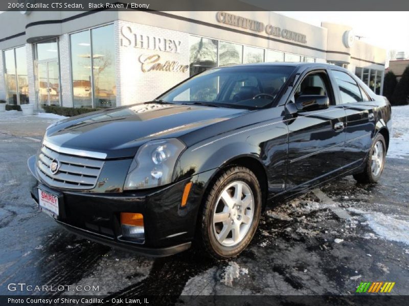 Black Raven / Ebony 2006 Cadillac CTS Sedan