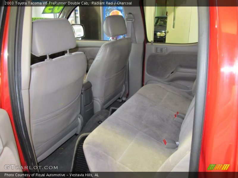 Radiant Red / Charcoal 2003 Toyota Tacoma V6 PreRunner Double Cab