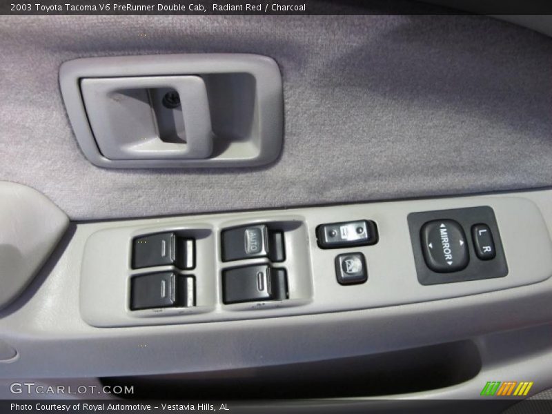 Controls of 2003 Tacoma V6 PreRunner Double Cab