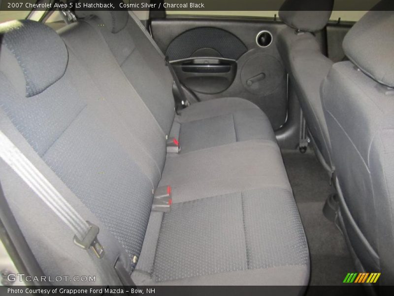 Cosmic Silver / Charcoal Black 2007 Chevrolet Aveo 5 LS Hatchback