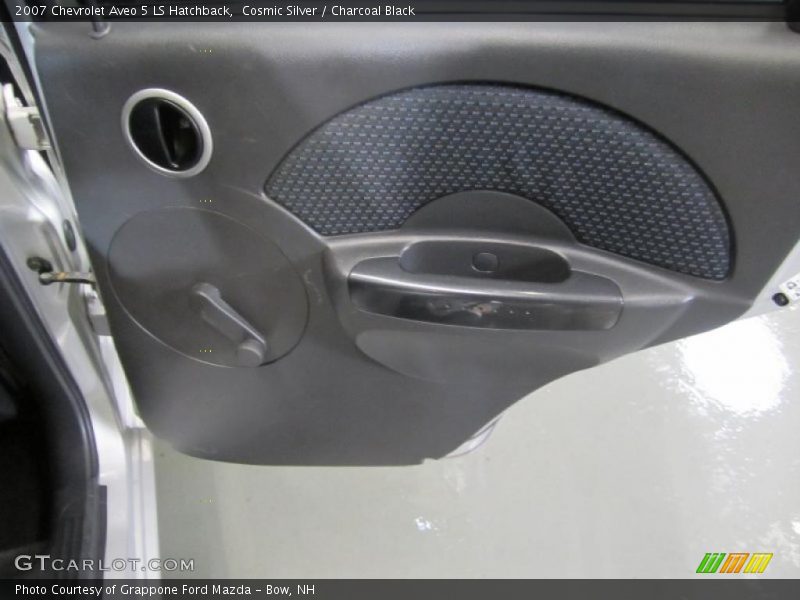 Cosmic Silver / Charcoal Black 2007 Chevrolet Aveo 5 LS Hatchback