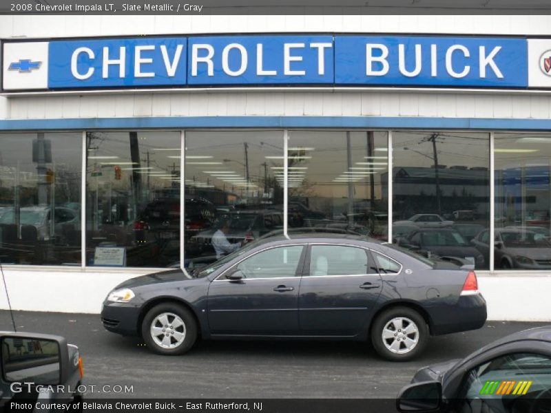 Slate Metallic / Gray 2008 Chevrolet Impala LT