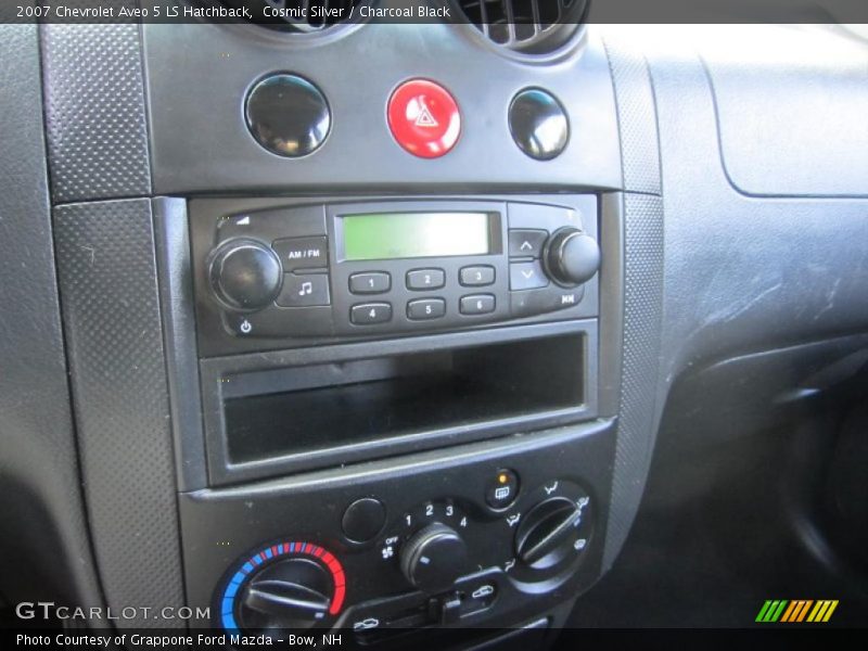 Cosmic Silver / Charcoal Black 2007 Chevrolet Aveo 5 LS Hatchback