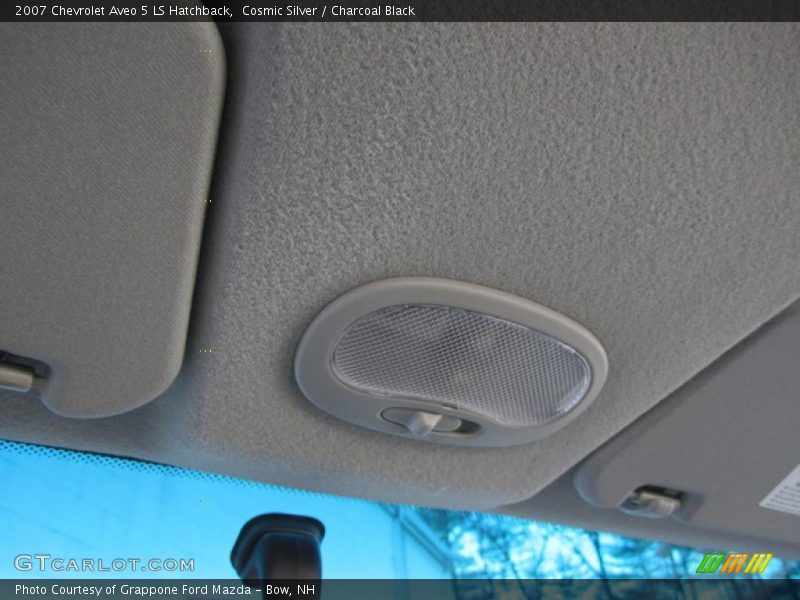Cosmic Silver / Charcoal Black 2007 Chevrolet Aveo 5 LS Hatchback