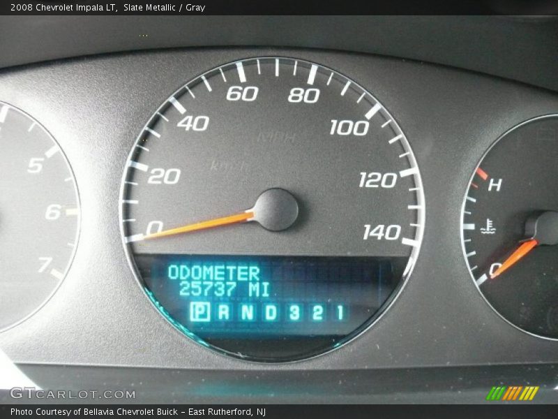 Slate Metallic / Gray 2008 Chevrolet Impala LT
