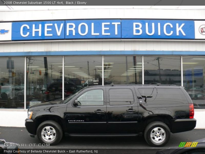 Black / Ebony 2008 Chevrolet Suburban 1500 LT 4x4