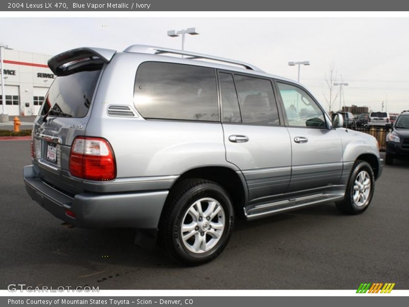 Blue Vapor Metallic / Ivory 2004 Lexus LX 470