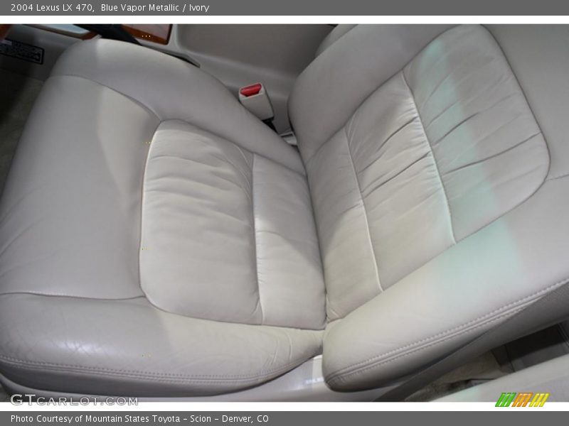 Blue Vapor Metallic / Ivory 2004 Lexus LX 470