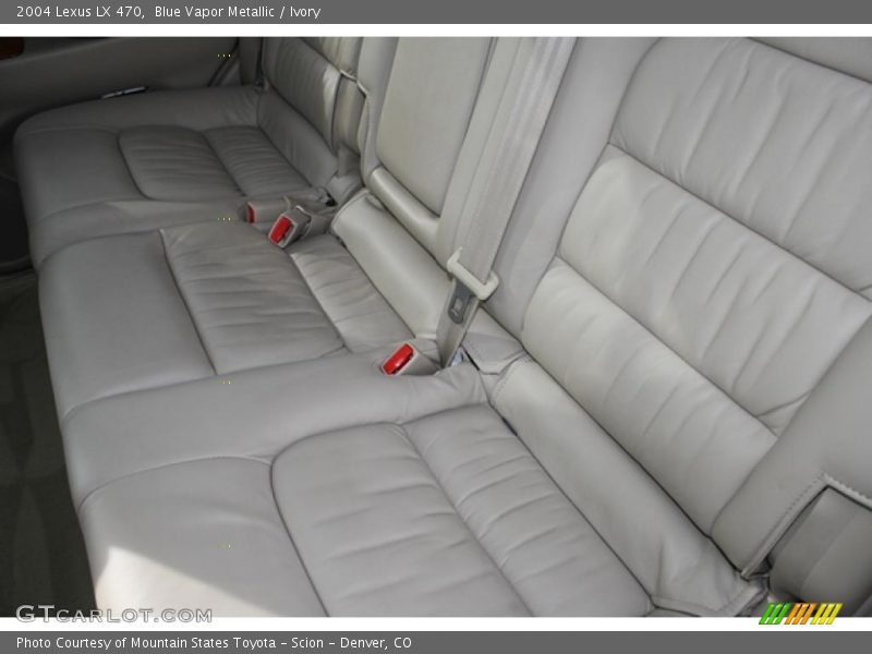 Blue Vapor Metallic / Ivory 2004 Lexus LX 470