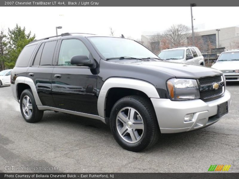 Black / Light Gray 2007 Chevrolet TrailBlazer LT 4x4