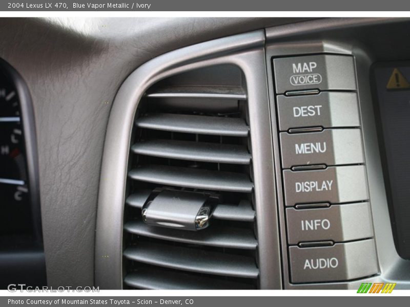 Controls of 2004 LX 470