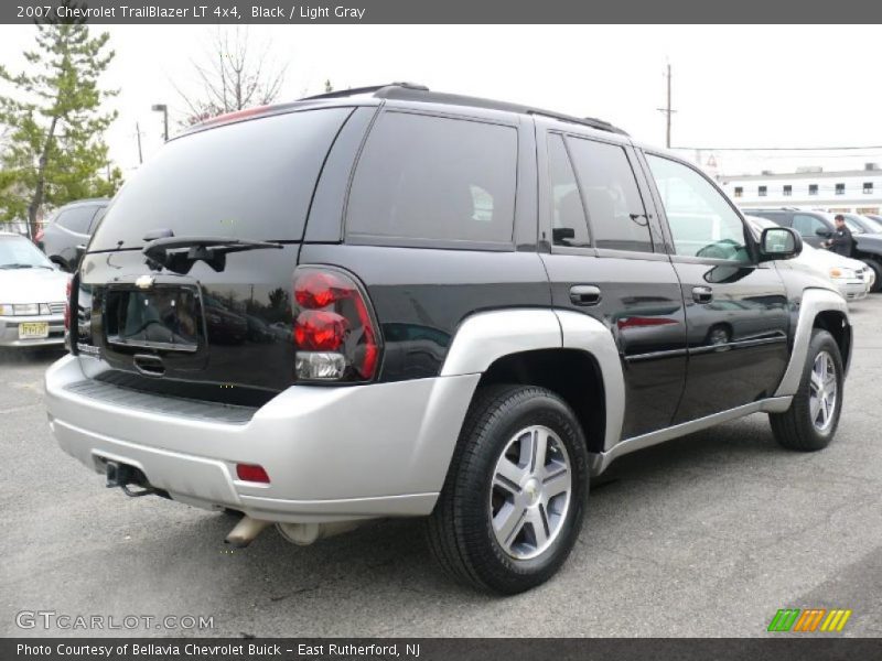 Black / Light Gray 2007 Chevrolet TrailBlazer LT 4x4