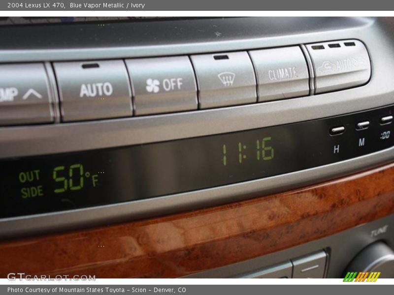 Controls of 2004 LX 470