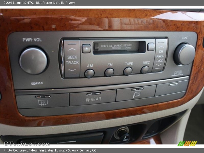 Controls of 2004 LX 470