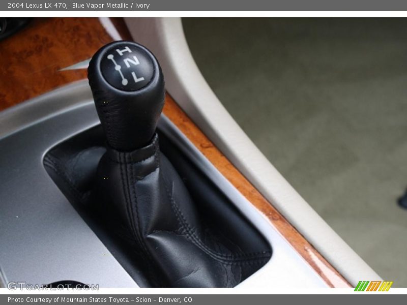Blue Vapor Metallic / Ivory 2004 Lexus LX 470