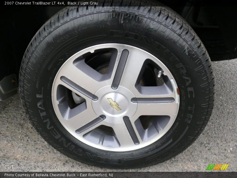 Black / Light Gray 2007 Chevrolet TrailBlazer LT 4x4
