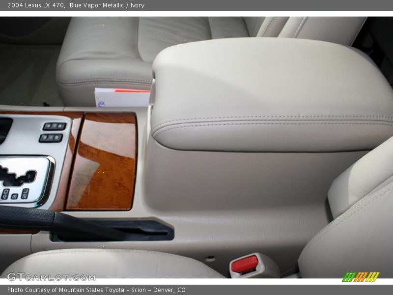 Blue Vapor Metallic / Ivory 2004 Lexus LX 470