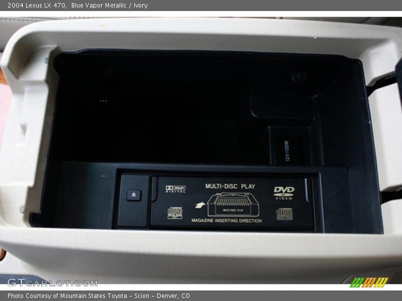 Blue Vapor Metallic / Ivory 2004 Lexus LX 470