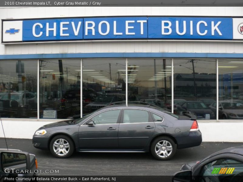 Cyber Gray Metallic / Gray 2010 Chevrolet Impala LT