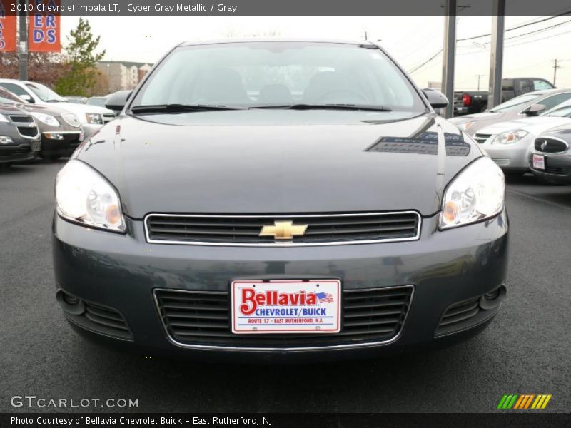 Cyber Gray Metallic / Gray 2010 Chevrolet Impala LT