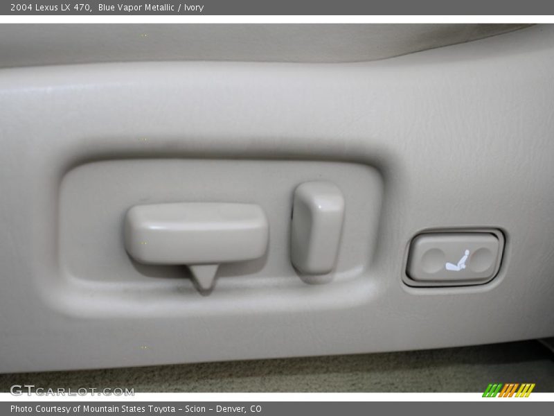 Blue Vapor Metallic / Ivory 2004 Lexus LX 470