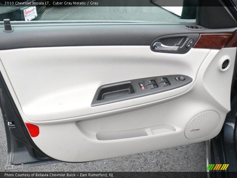 Cyber Gray Metallic / Gray 2010 Chevrolet Impala LT