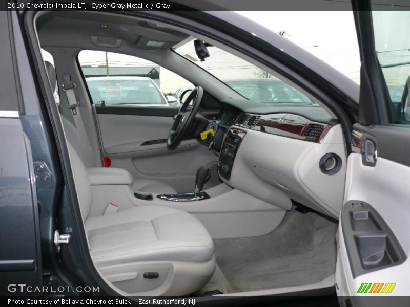 Cyber Gray Metallic / Gray 2010 Chevrolet Impala LT