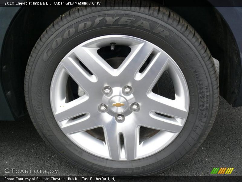 Cyber Gray Metallic / Gray 2010 Chevrolet Impala LT