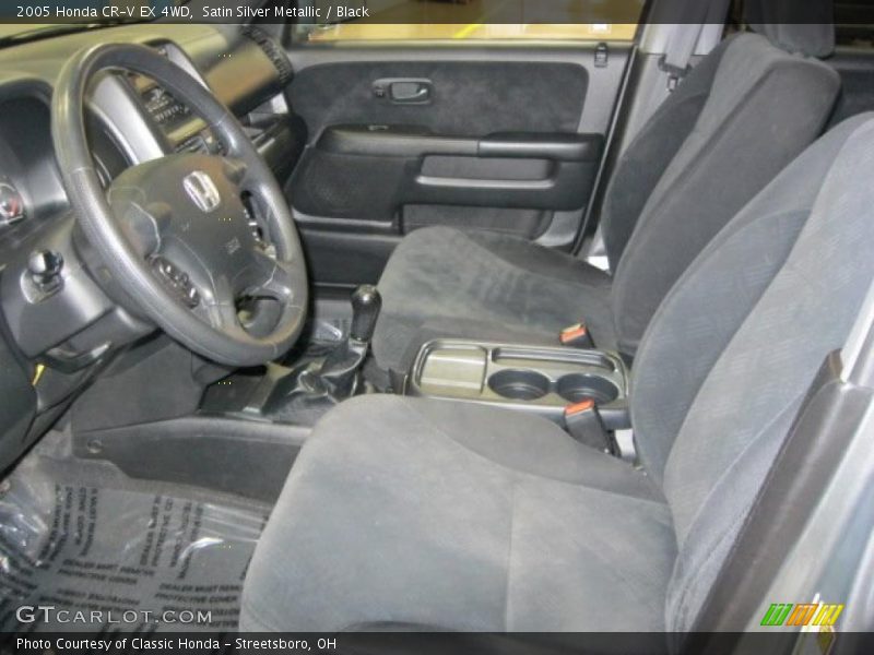  2005 CR-V EX 4WD Black Interior