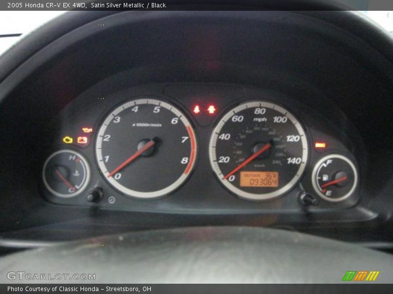  2005 CR-V EX 4WD EX 4WD Gauges