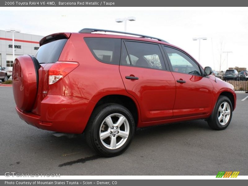 Barcelona Red Metallic / Taupe 2006 Toyota RAV4 V6 4WD