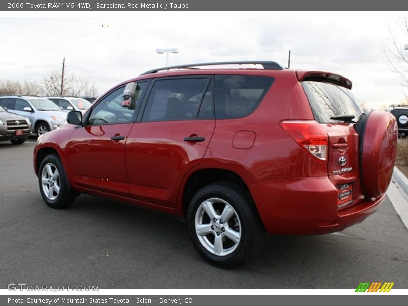 Barcelona Red Metallic / Taupe 2006 Toyota RAV4 V6 4WD