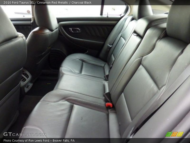 Cinnamon Red Metallic / Charcoal Black 2010 Ford Taurus SEL