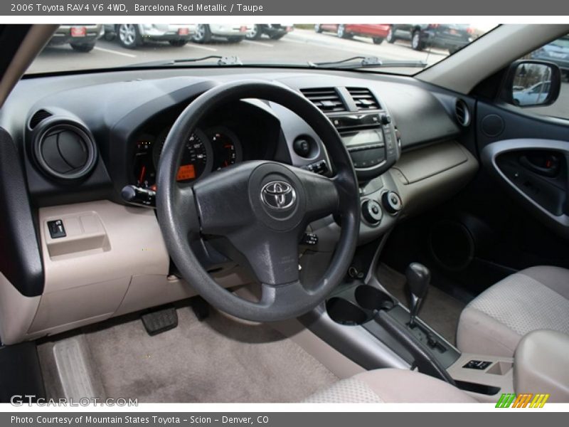  2006 RAV4 V6 4WD Taupe Interior