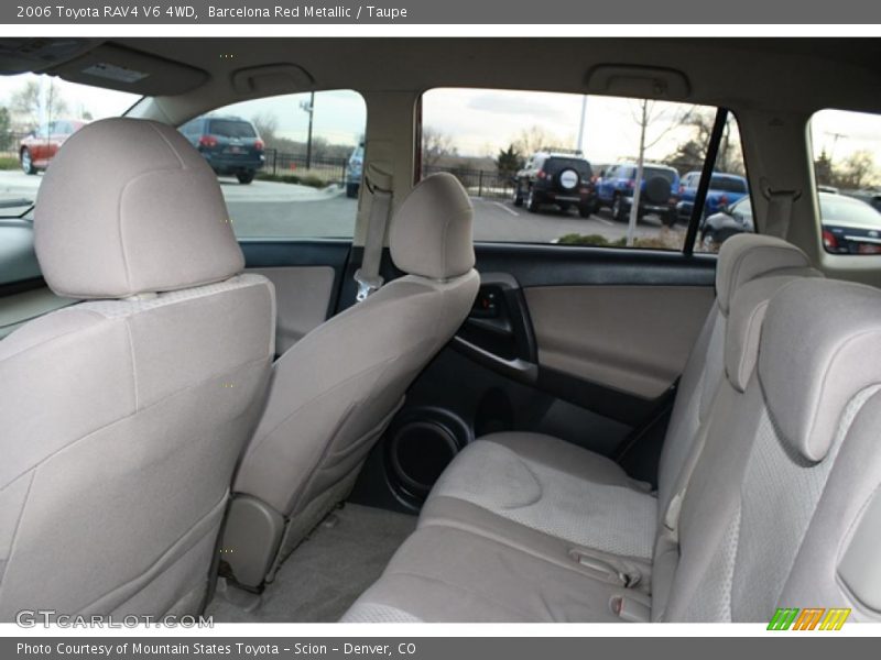 Barcelona Red Metallic / Taupe 2006 Toyota RAV4 V6 4WD