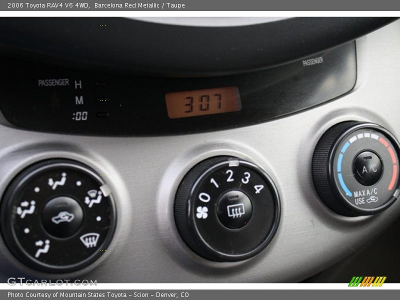 Controls of 2006 RAV4 V6 4WD